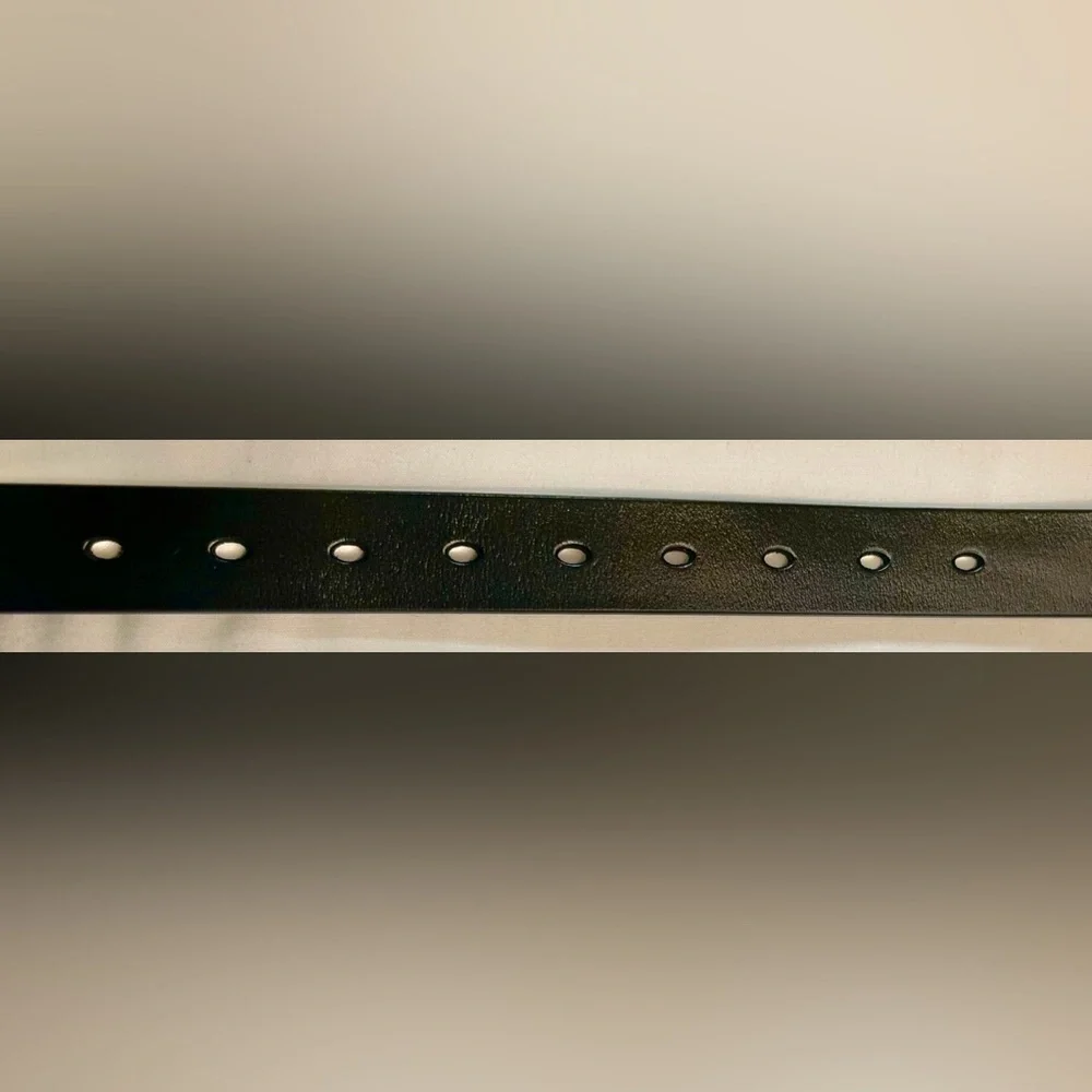 NEW Boutique Genuine Leather Belt in Black, Sizes S-XL, S-2X, M-2X, and L-3X